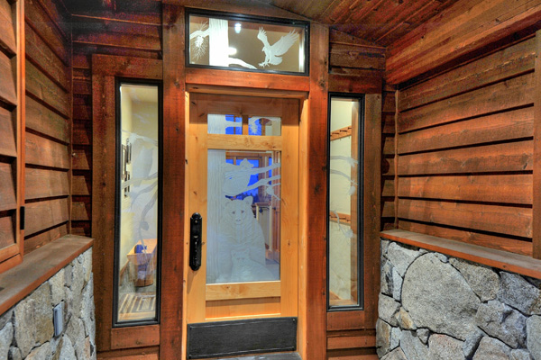 Lake Front House - Front door